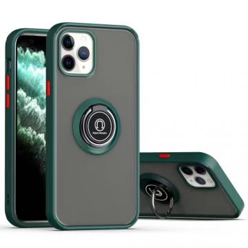 Coque TPU Mate Magnétique avec Bague Support pour iPhone 11 6.1"